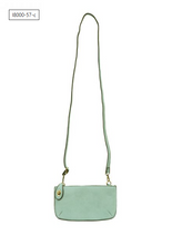 Load image into Gallery viewer, Hint of Mint Mini Crossbody/Wristlet/Clutch