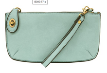 Load image into Gallery viewer, Hint of Mint Mini Crossbody/Wristlet/Clutch