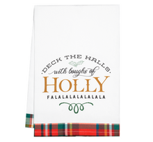 Load image into Gallery viewer, Holiday Message Tea Towels