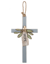 Load image into Gallery viewer, Faith, Hope, Love Cross Ornaments