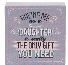 Load image into Gallery viewer, Humor Gift for Mom Block Talk