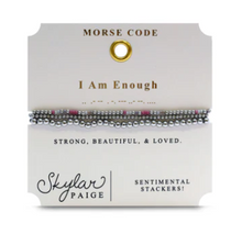 Load image into Gallery viewer, I Am Enough - Sentimental Stackers