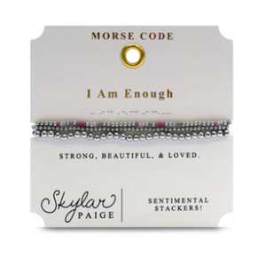 I Am Enough - Sentimental Stackers