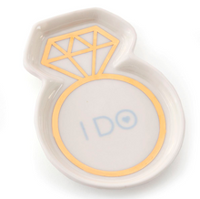 Load image into Gallery viewer, I Do Ceramic Ring Dish