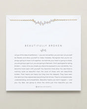 Load image into Gallery viewer, Dainty Beautifully Broken Necklace in Silver or Gold