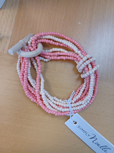 Multicolored Beaded Stretch Bracelets