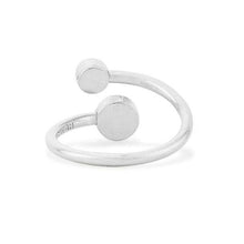 Load image into Gallery viewer, October Birth Month Ring Wrap Sterling Silver