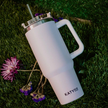 Load image into Gallery viewer, Katydid White 40oz Tumbler
