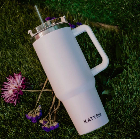 Katydid White 40oz Tumbler – Something Different Shopping