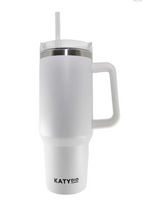 Load image into Gallery viewer, Katydid White 40oz Tumbler