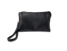 Load image into Gallery viewer, Kedzie Eclipse Convertible Wallet Crossbody or Wristlet in Black