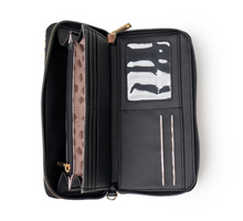 Load image into Gallery viewer, Kedzie Eclipse Zip Around Clutch