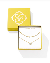 Load image into Gallery viewer, Kendra Scott Ari Haven Necklace Gift Set White CZ
