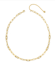 Load image into Gallery viewer, Kendra Scott Bella Chain Necklace White CZ