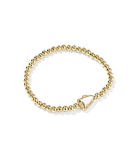 Load image into Gallery viewer, Kendra Scott Cheer Megaphone Stretch Bracelet Ivory Mother of Pearl