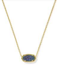 Load image into Gallery viewer, Kendra Scott Elisa Gold Multi Drusy Necklace
