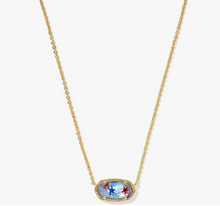 Load image into Gallery viewer, Kendra Scott Elisa Necklace Red, White, and Blue Illusion