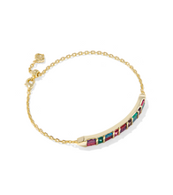 Load image into Gallery viewer, Kendra Scott Jamie Delicate Chain Bracelet Gold Multi Mix