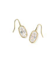 Load image into Gallery viewer, Kendra Scott Lee Luxe Drop Earrings White CZ