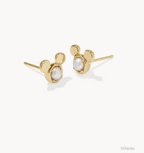 Load image into Gallery viewer, Kendra Scott Mickey Mouse Stud Earrings in White Pearl