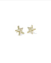 Load image into Gallery viewer, Kendra Scott Parker Starfish Stud Natural Mother of Pearl Earrings
