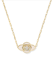 Load image into Gallery viewer, Kendra Scott Abbie Medallion Pendant Necklace - Neutral Mix
