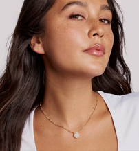 Load image into Gallery viewer, Kendra Scott Bella Short Pendant Necklace White CZ