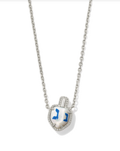 Load image into Gallery viewer, Kendra Scott Dreidel Short Pendant Necklace Ivory Mother of Pearl