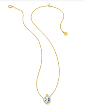 Load image into Gallery viewer, Kendra Scott Dreidel Short Pendant Necklace Ivory Mother of Pearl