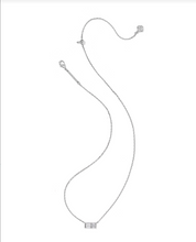 Load image into Gallery viewer, Kendra Scott Jamie Pendant Necklace White CZ