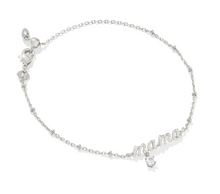 Load image into Gallery viewer, Kendra Scott Mama Crystal Delicate Chain Bracelet Gold or Silver