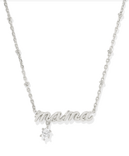 Load image into Gallery viewer, Kendra Scott Mama Crystal Pendant Necklace gold or silver