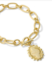 Load image into Gallery viewer, Kendra Scott Mama Link Chain Bracelet Gold Metal