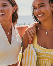 Load image into Gallery viewer, Kendra Scott Pickleball Necklace in Ivory Mother of Pearl in Gold or Silver