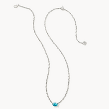 Load image into Gallery viewer, Kendra Scott Cailin Necklace In Aqua Crystal in Gold or Silver
