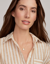 Load image into Gallery viewer, Kendra Scott Sand Dollar Necklace Natural Mother of Pearl