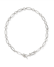 Load image into Gallery viewer, Kendra Scott Sylvia Metal Link Chain Necklace Gold or Silver