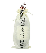 Load image into Gallery viewer, Lake 13.5" Wine Gift Bag Set