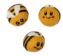 Load image into Gallery viewer, Laundry Busy Bee Wool Dryer Balls