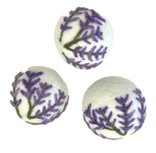 Load image into Gallery viewer, Laundry Lavender Wool Dryer Balls