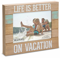Load image into Gallery viewer, Life is Better on Vacation Frame 5" x 7"