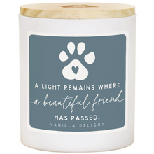 Load image into Gallery viewer, Light Remains Friend Candle
