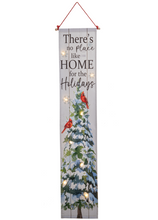 Load image into Gallery viewer, Light Up Welcome Banner - There's No Place Like Home for the Holidays