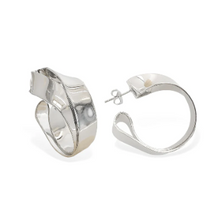 Load image into Gallery viewer, Looped Hoop Earrings in Gold or Silver