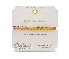 Load image into Gallery viewer, Love You More - Sentimental Stackers