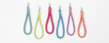 Load image into Gallery viewer, Macrame Wristlet Key Fob/ Keychain