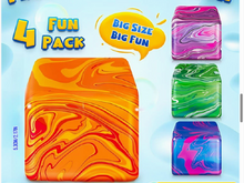 Load image into Gallery viewer, Marble Stress Cube Squishy Slow Rising