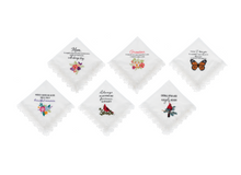 Load image into Gallery viewer, Memorial Handkerchiefs - Assorted styles
