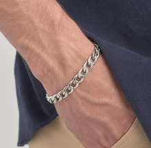 Load image into Gallery viewer, Men's Stainless Steel Chain Bracelet by Brosway