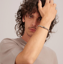Load image into Gallery viewer, Men's Stainless Steel Venetian Chain Bracelet by Brosway